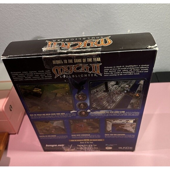 Myth II: Soulblighter (Windows/Mac 1998) Open Box Sealed Game. Never Been Used - Picture 8 of 10